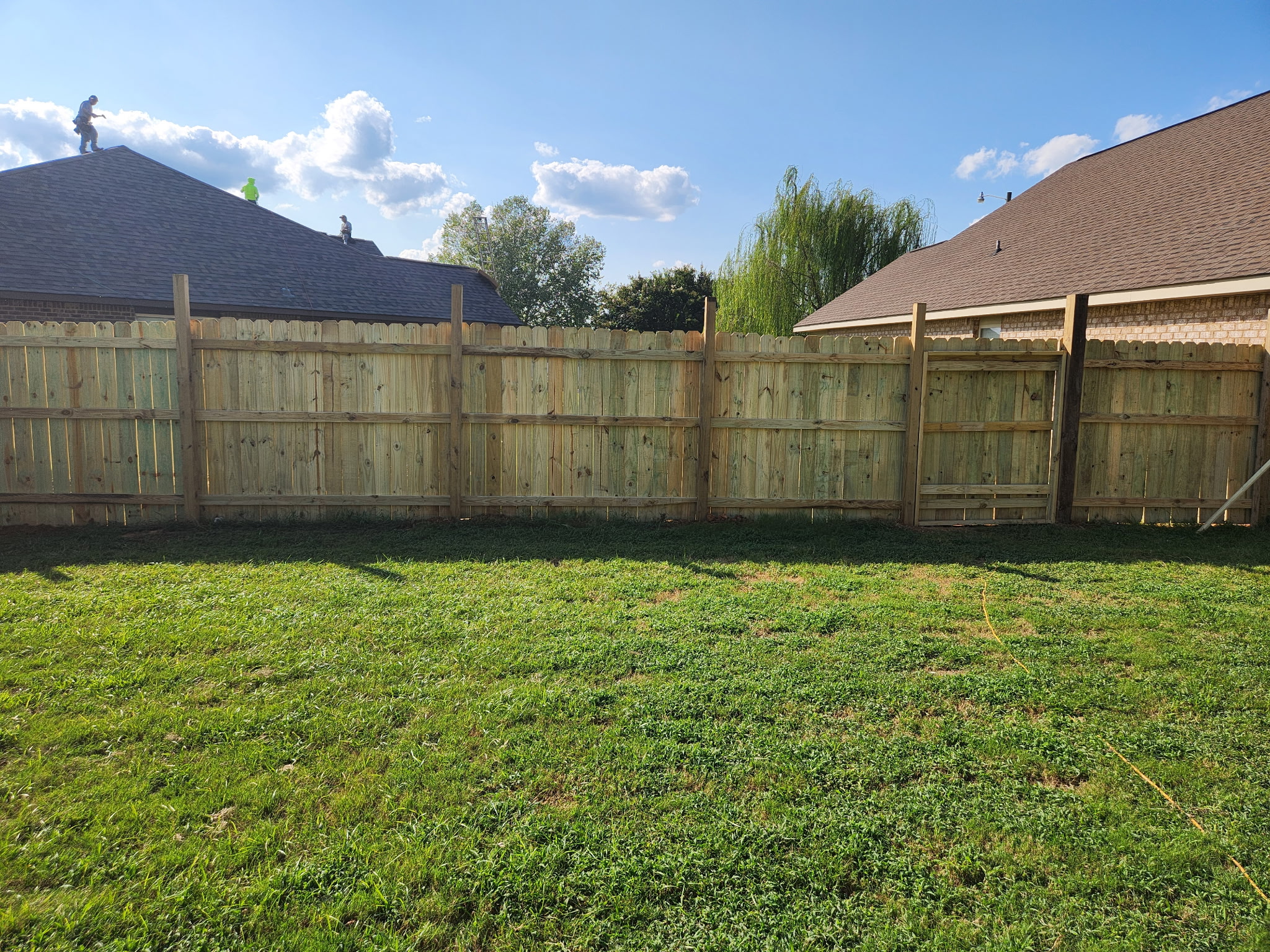 Fence Completed View 1